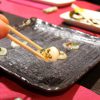 Carpaccio de Vieira con sal de chorizo, cilantro y sal negra - Kobuki- #Gourmet Experience 1
