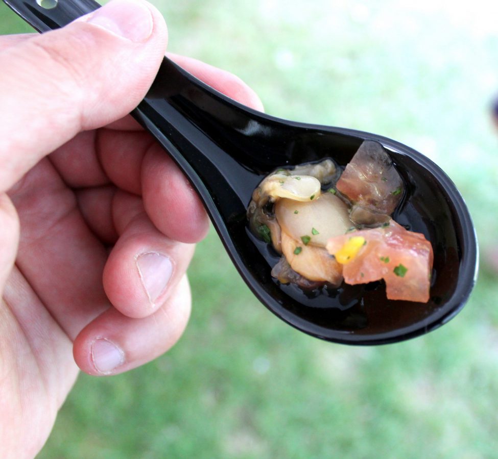 Ceviche de Pepitas del Océano