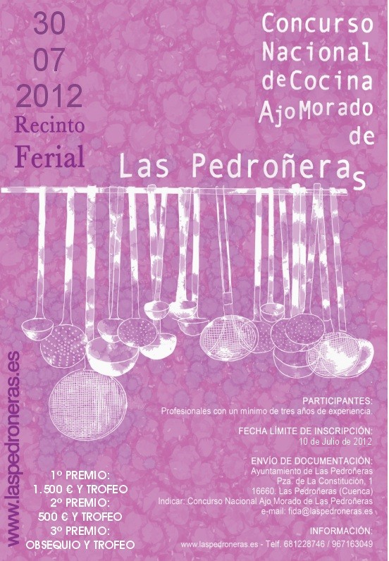 concurso cocina ajo morado de las pedroñeras