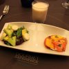 Ensalada de palmito, aguacate, melón, y ensalada caprese de tomate raf, melocotón y mozzarella -FresQuísimo- #GourmetExperience