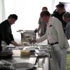 Thierry Le Baut preparando una receta con Pepitas del Océano