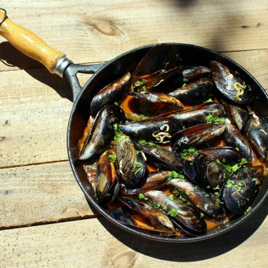 Mejillones picantes