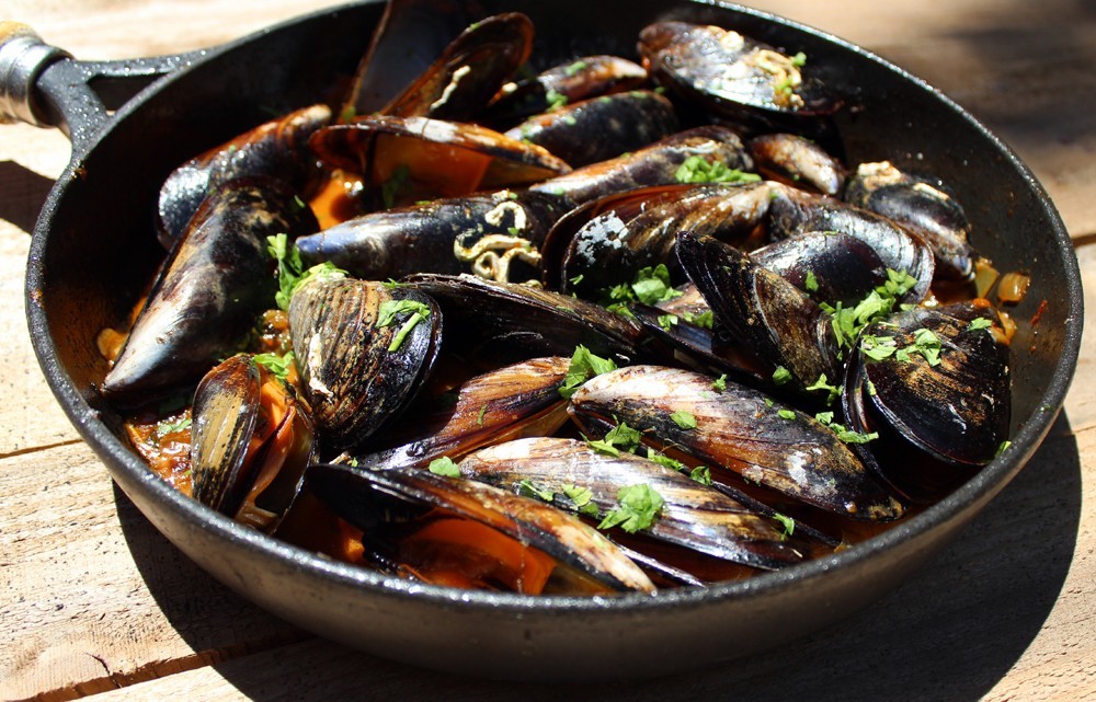 Mejillones picantes