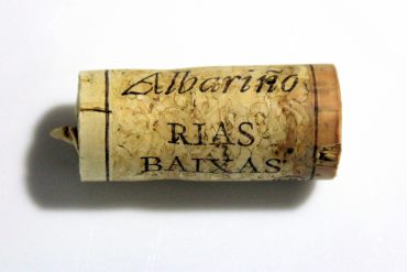 Vino Albariño, tapón de corcho