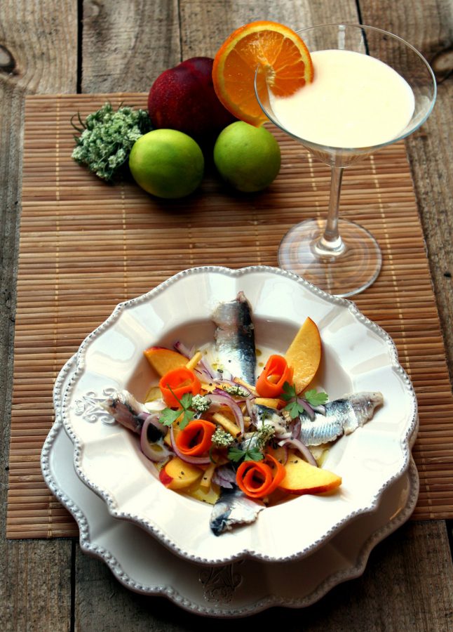 Cebiche de sardinas