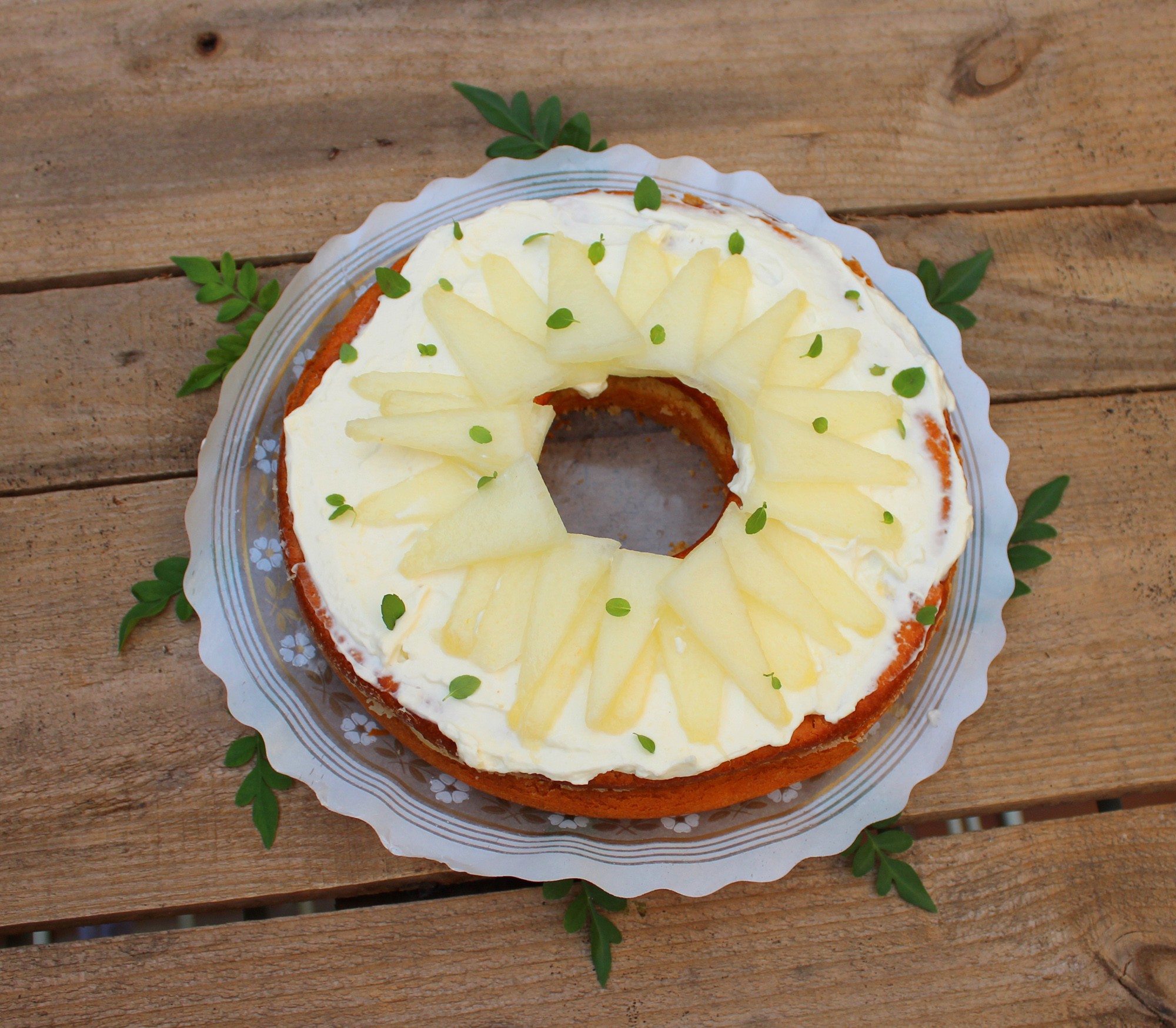 Receta de bizcocho de melón, refrescante y original