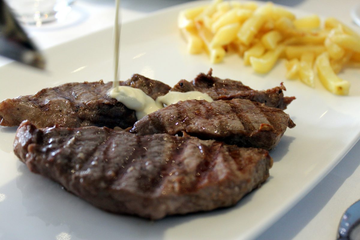 Solomillo de Retinta a la salsa de Cabrales - Restaurante El Campero