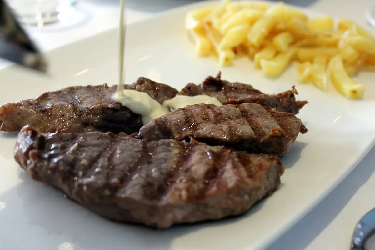 Solomillo de Retinta a la salsa de Cabrales - Restaurante El Campero