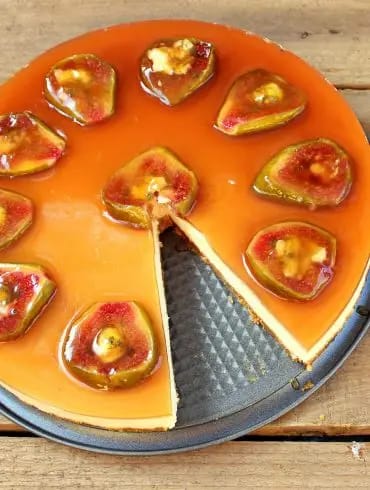 tarta de queso y brevas-7