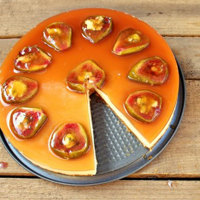 tarta de queso y brevas-7