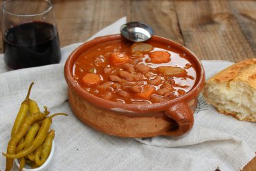 Alubias con verduras 1