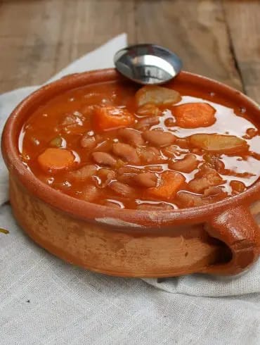 Alubias con verduras 1