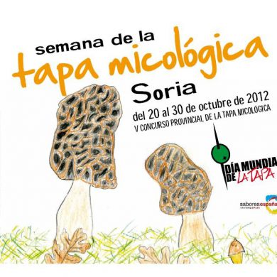 frontal semana de la tapa micologica de soria 2012