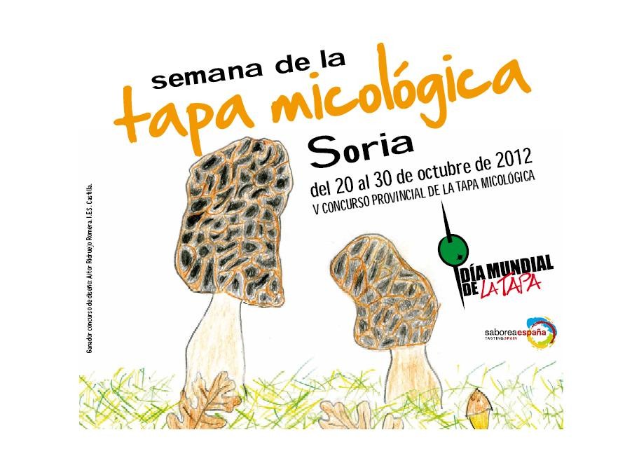 frontal semana de la tapa micologica de soria 2012