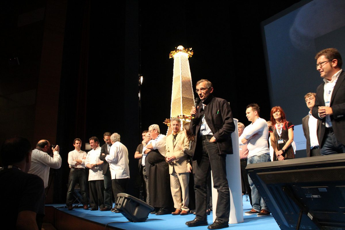 Michel Bras - homenaje cocina francesa - san sebastian gastronomika 2012