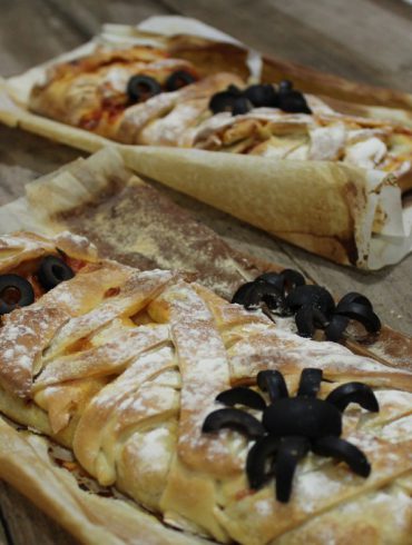 Pizza Calzone para Hallowen