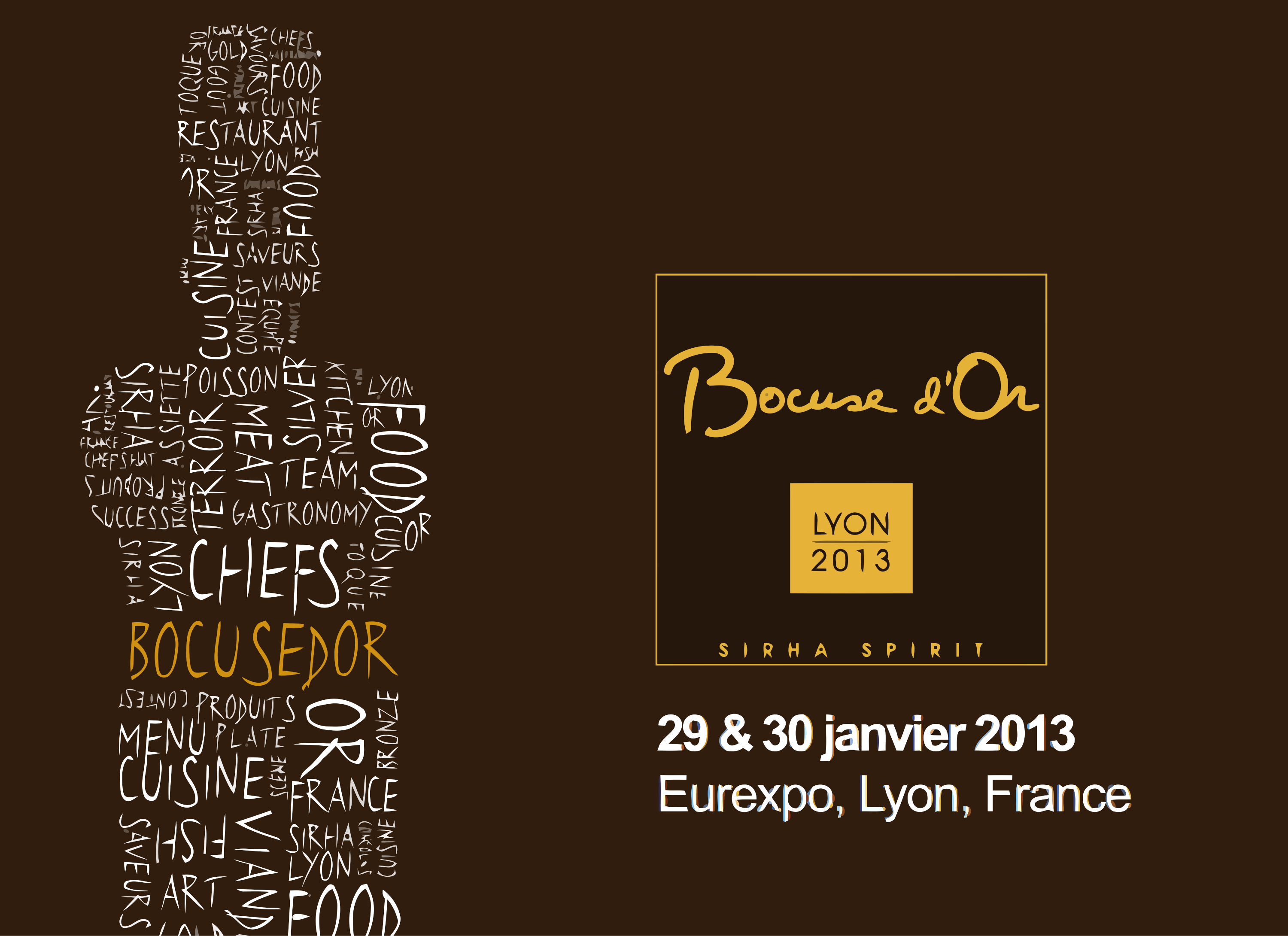 Bocuse D'Or 2013 cartel