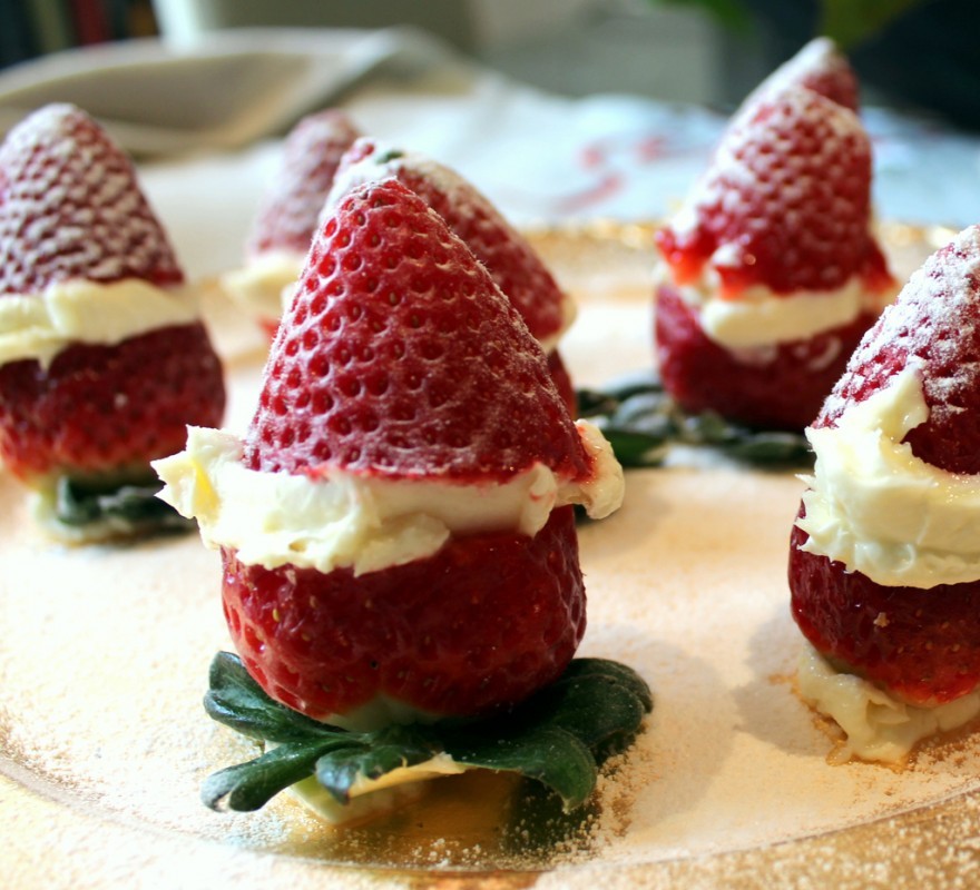 Fresas con mascarpone