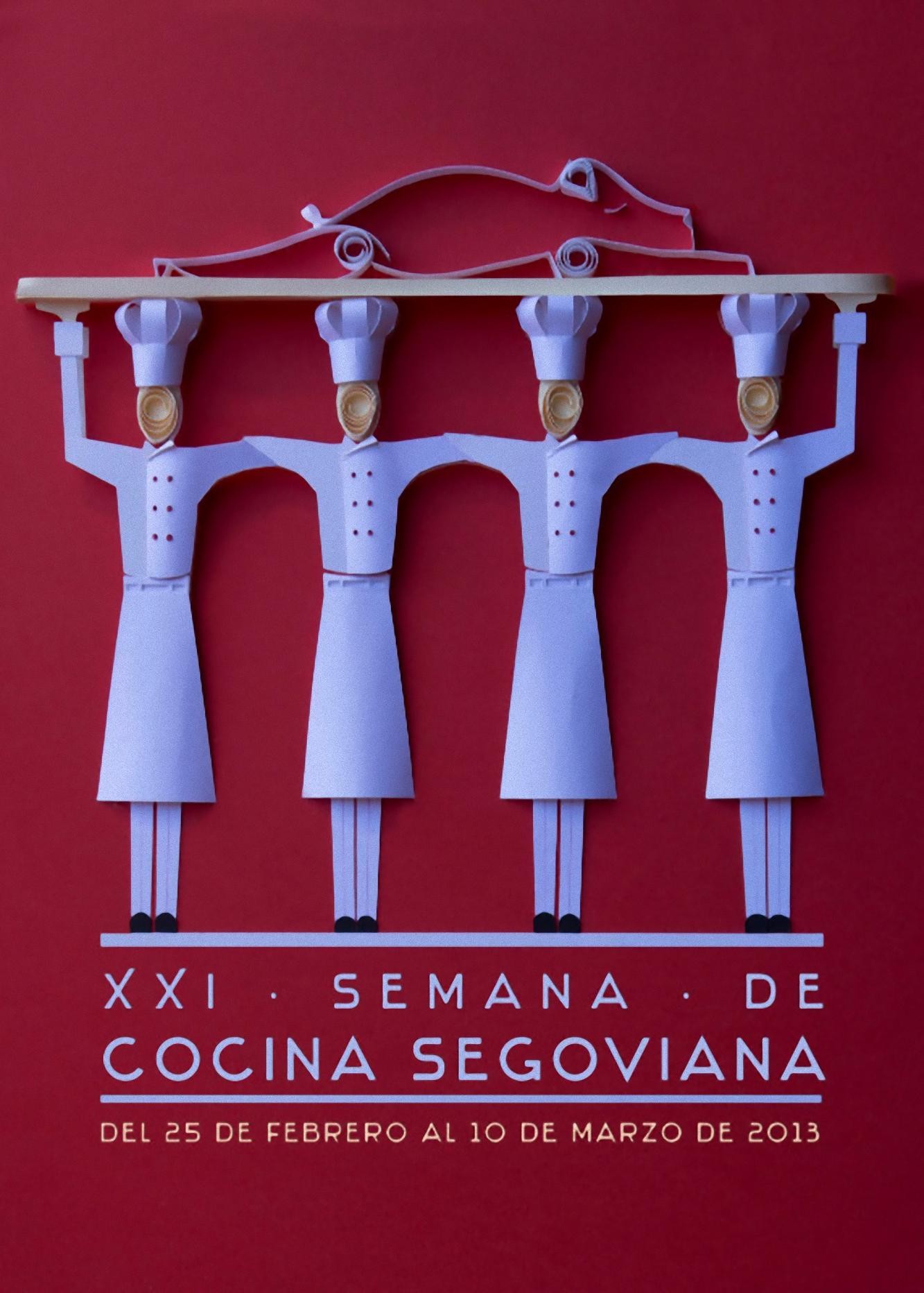 XXI Semana de Cocina Segoviana Cartel