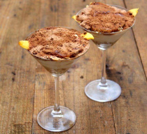 Tiramisú de mango