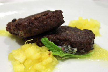 Mini torrijas de chocolate con Mermelada de Piña