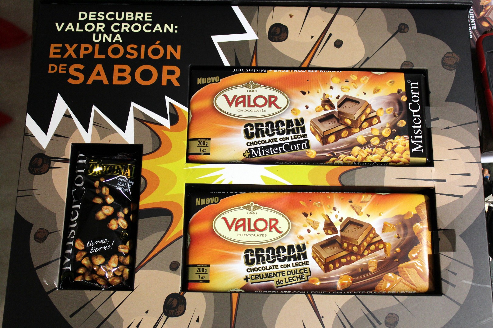 Los nuevos chocolates Crocan de Chocolates Valor