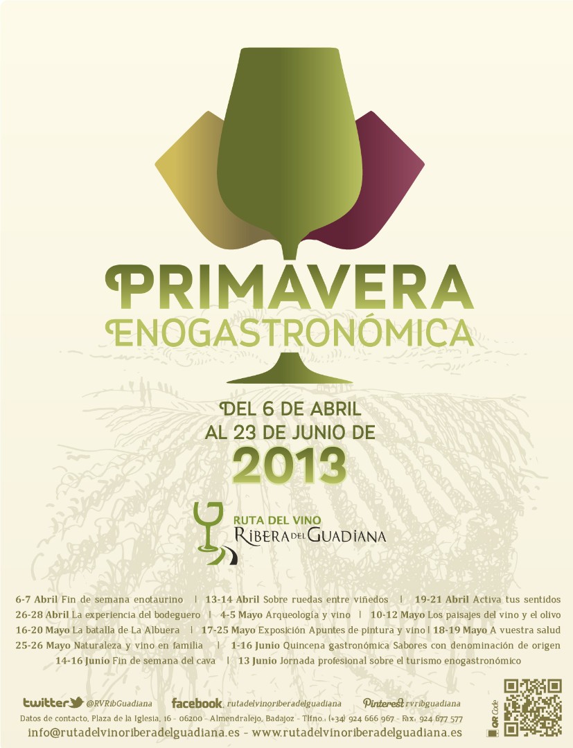 Primavera Enogastronómica Ribera del Guadiana