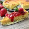 Receta de Tarta de Requeson con mermelada