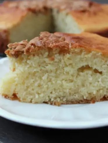 Bizcocho de nata, muy esponjoso
