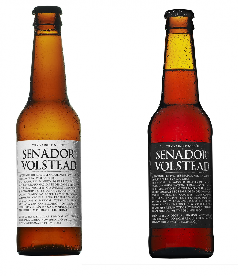 Cerveza artesanal Senador Volstead