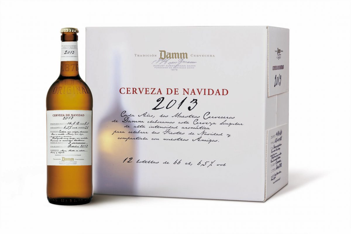 Cerveza de Navidad de Damm 2013