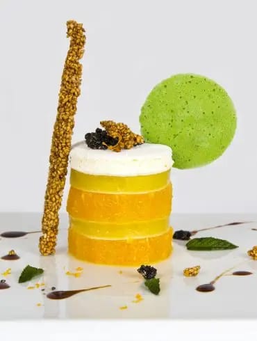 Compacto de Naranja y aceite