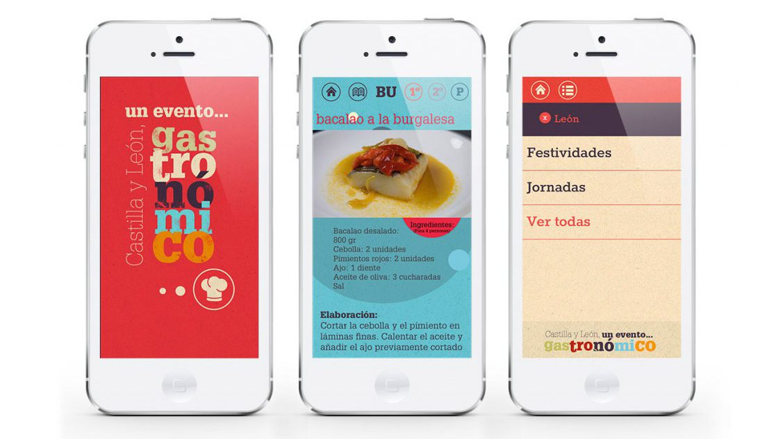 CyL Gastronomía, una aplicación para Smartphones y tablets