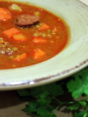 Lentejas con verduras en Thermomix