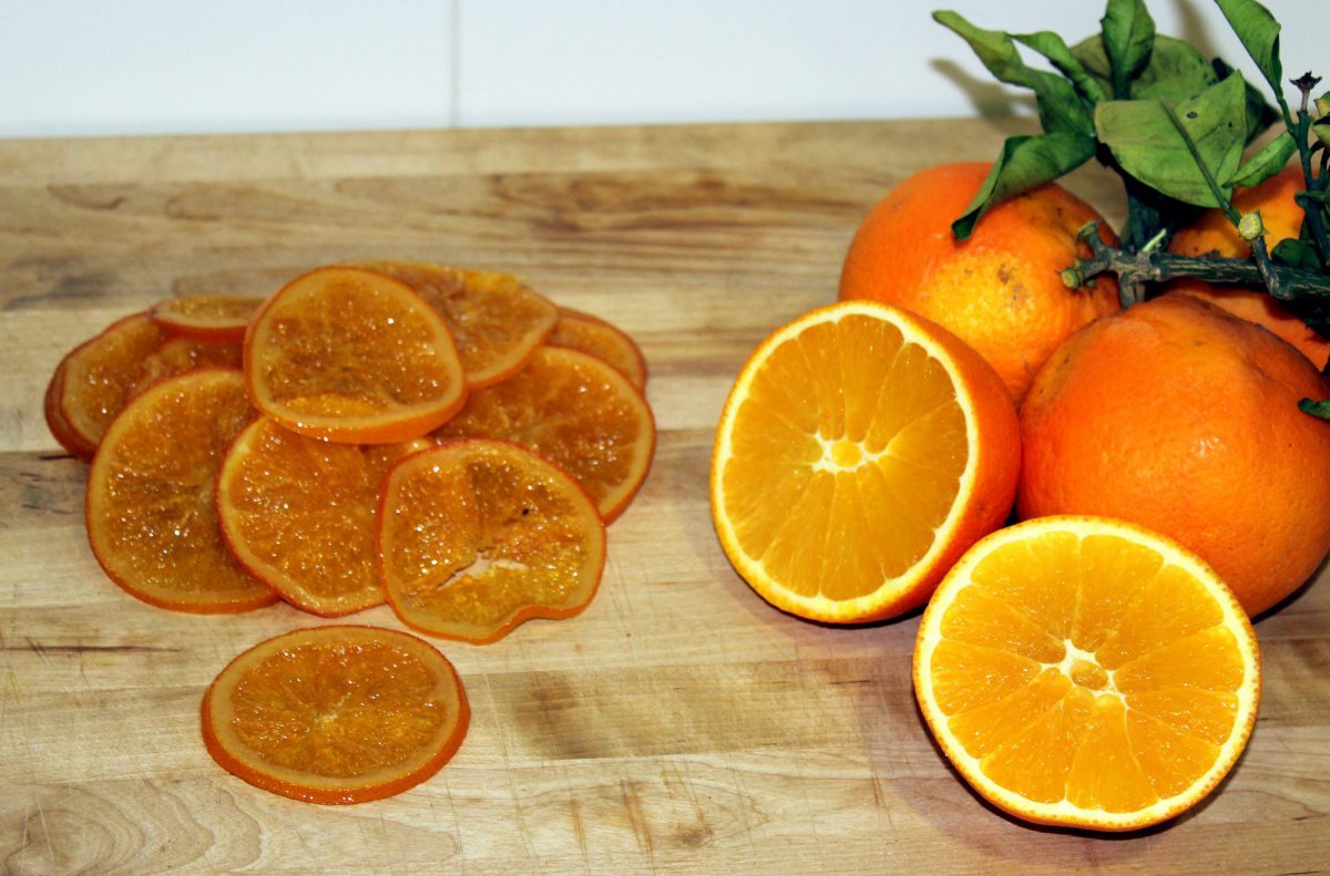 Naranja Confitada