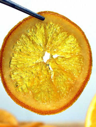 Receta de naranja confitada