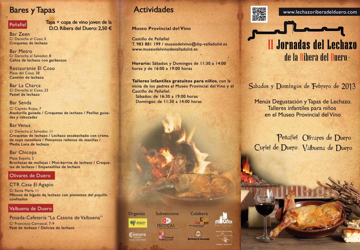 Programa 1 III Jornadas del Lechazo de la Ribera del Duero