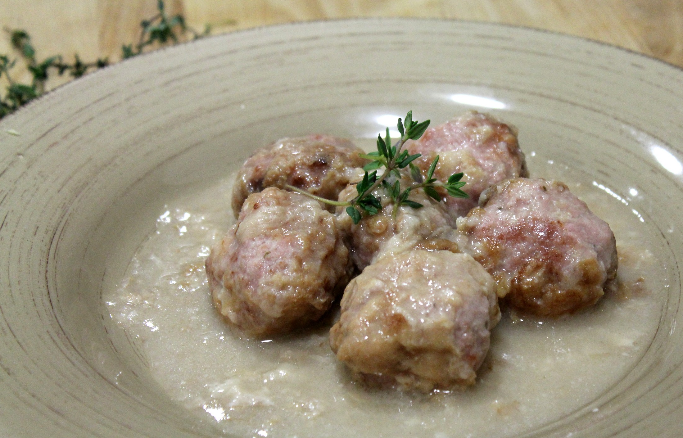 Albóndigas en salsa