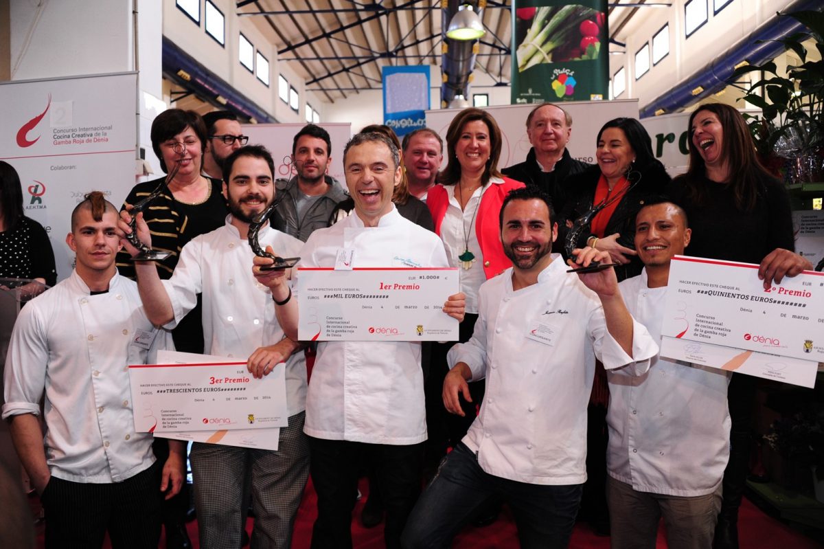 Ganadores del Concurso de Cocina Gamba Roja de Dénia