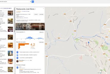 Google busqueda restaurantes