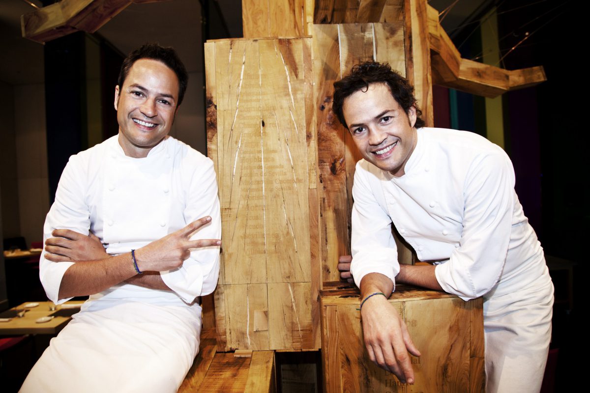 Hermanos Sergio y Javier Torres en cocinados