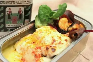 Bacalao con crema de coliflor