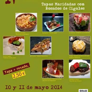 Tapas y cigales cartel 2014