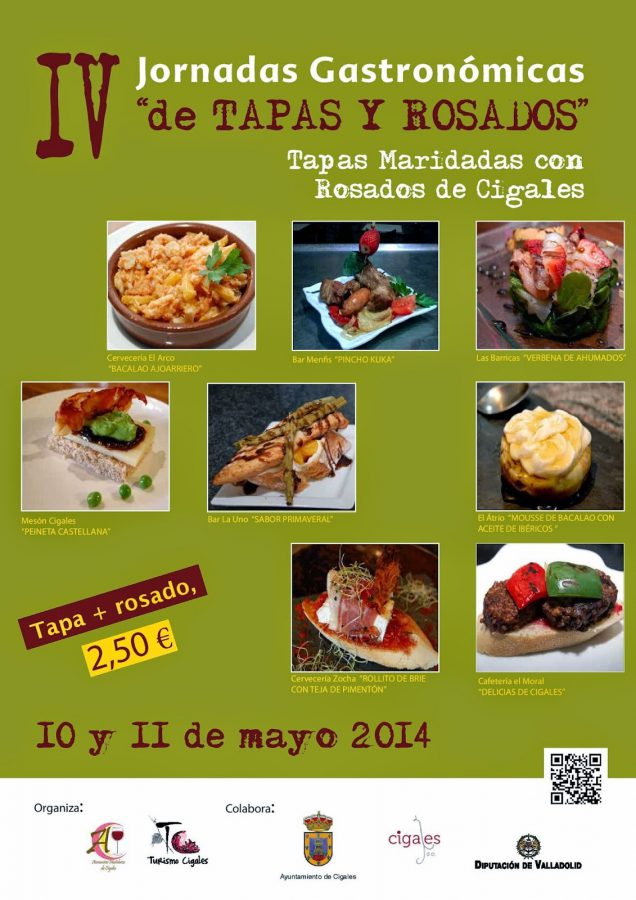 Tapas y cigales cartel 2014