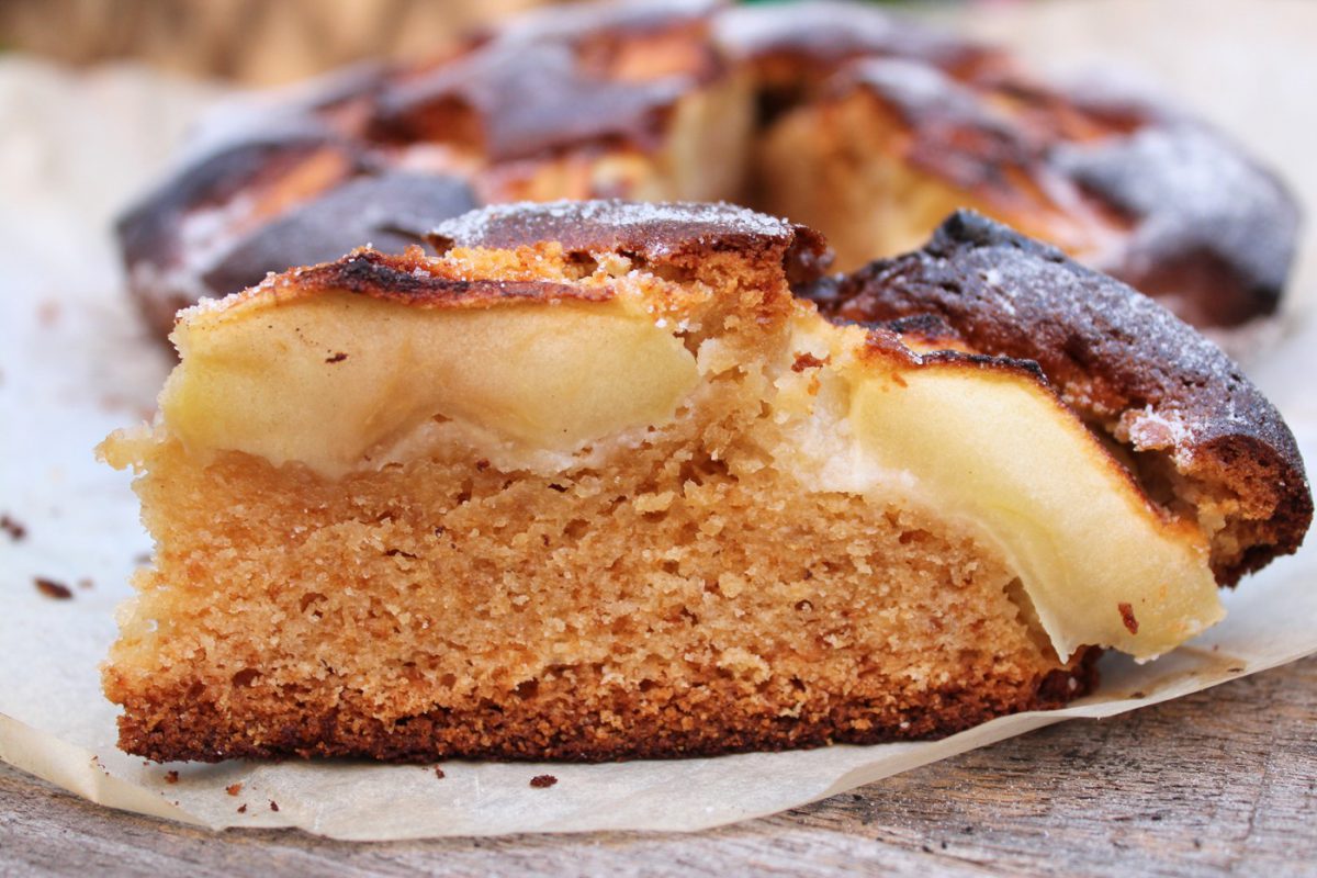 Bizcocho de manzana, increible receta de Thermomix
