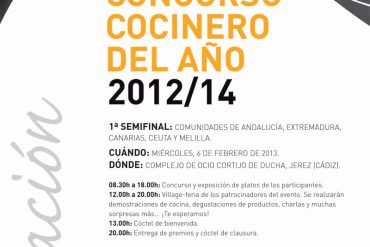 Concurso Cocinero del Año 2016