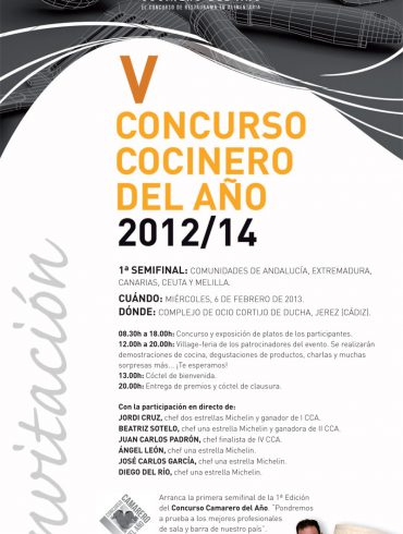 Concurso Cocinero del Año 2016