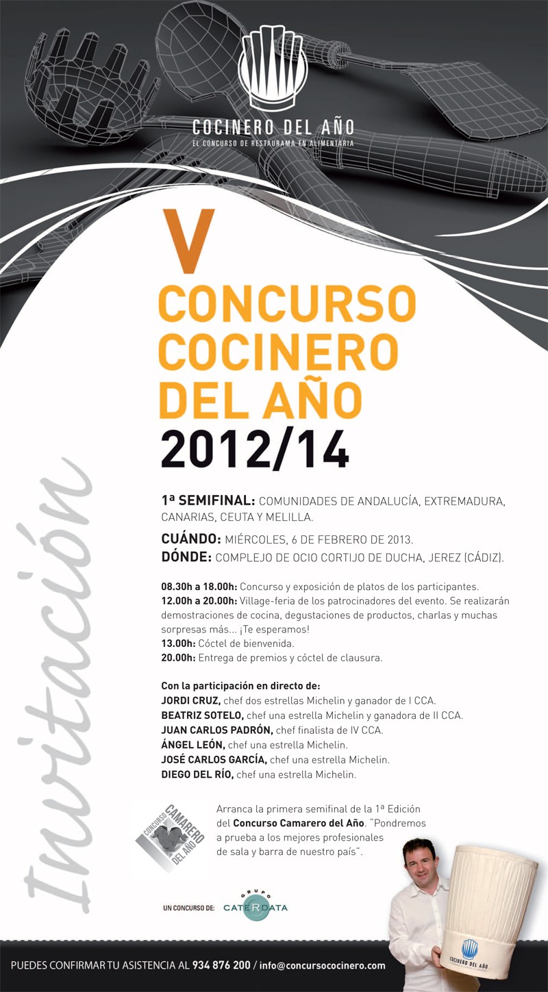 Concurso Cocinero del Año 2016