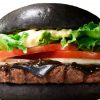 Hamburguesa negra Kuro Diamond