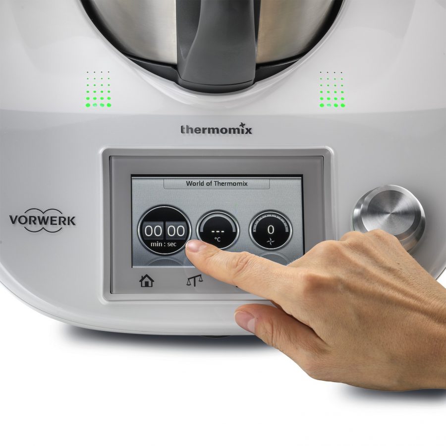Nueva Thermomix TM5 pantalla táctil y